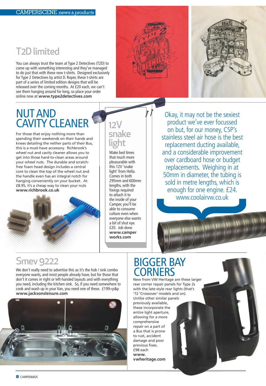 VW Camper Preview Pages