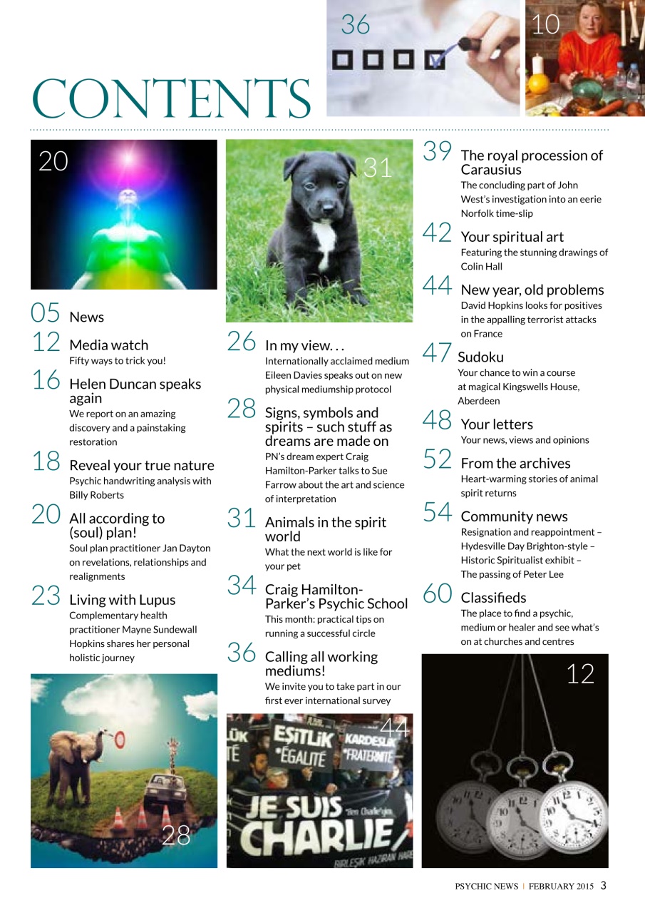 Psychic News Preview Pages