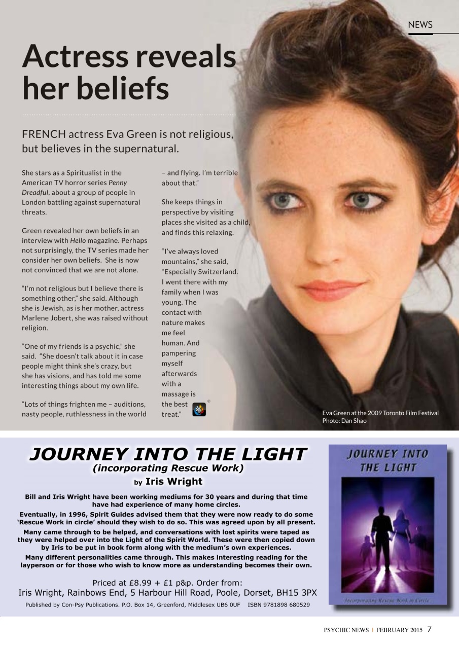 Psychic News Preview Pages