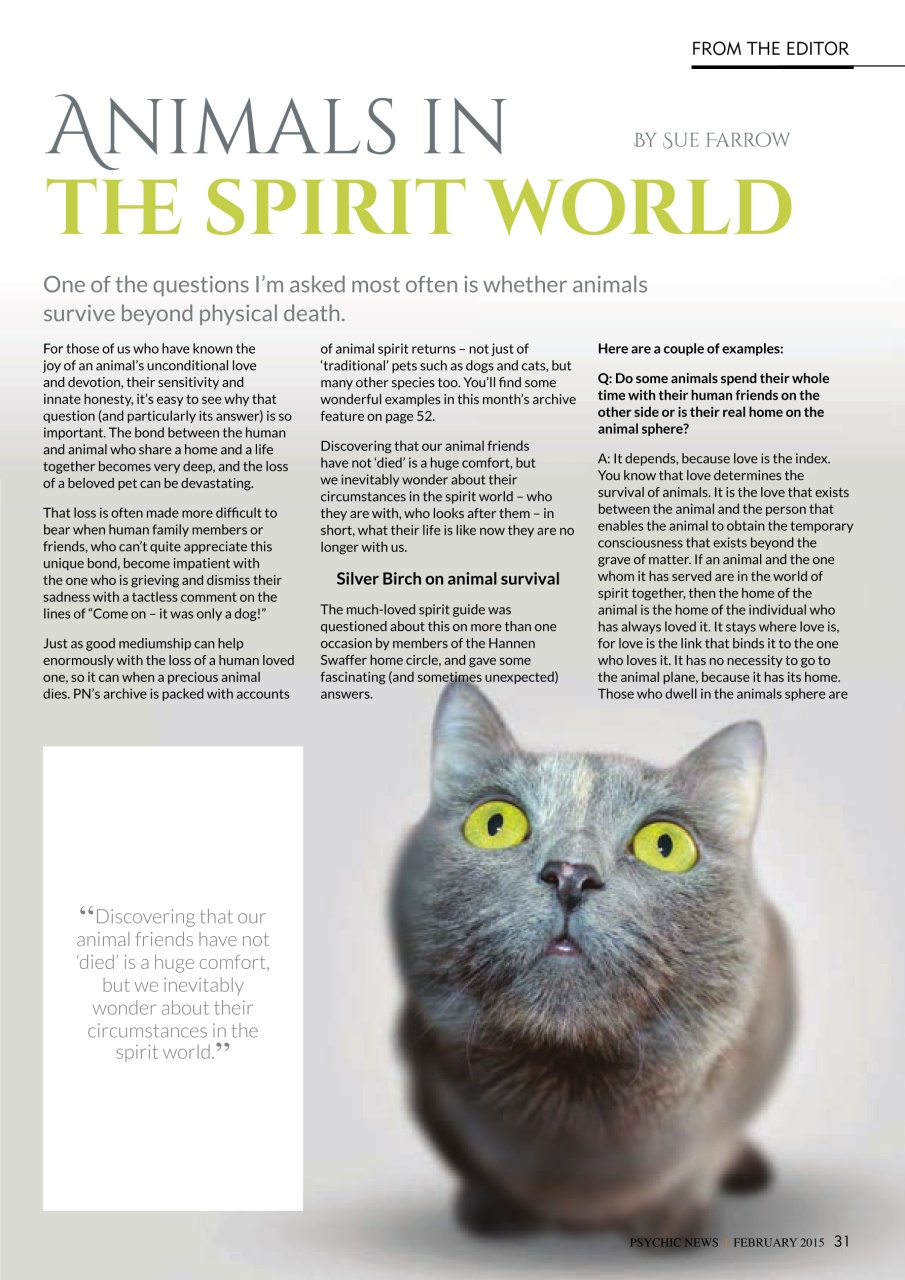 Psychic News Preview Pages