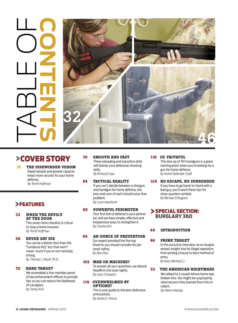 Home Defender Preview Pages