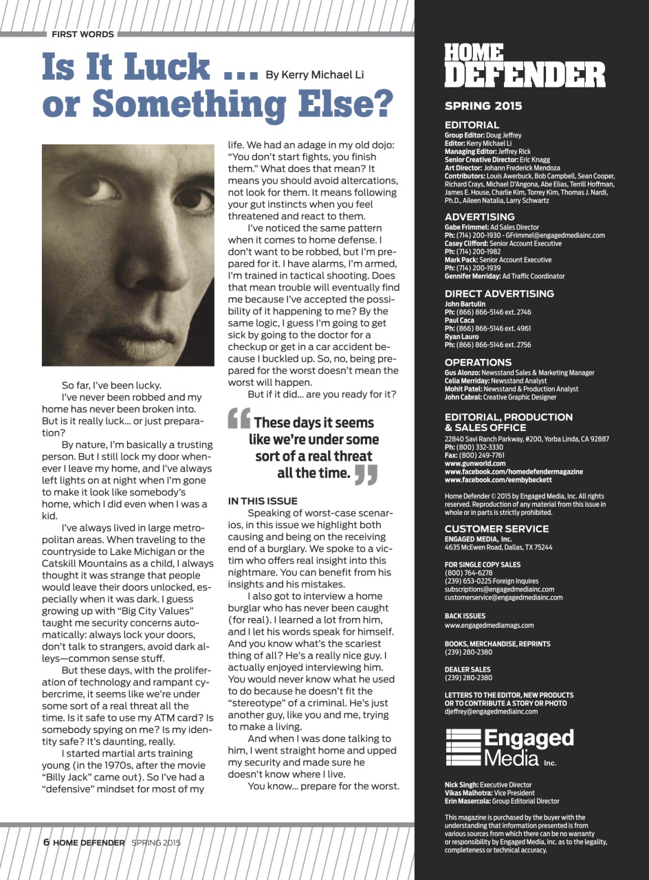 Home Defender Preview Pages