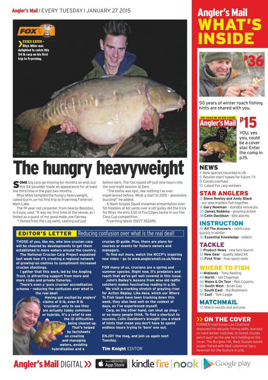 Anglers Mail Preview Pages