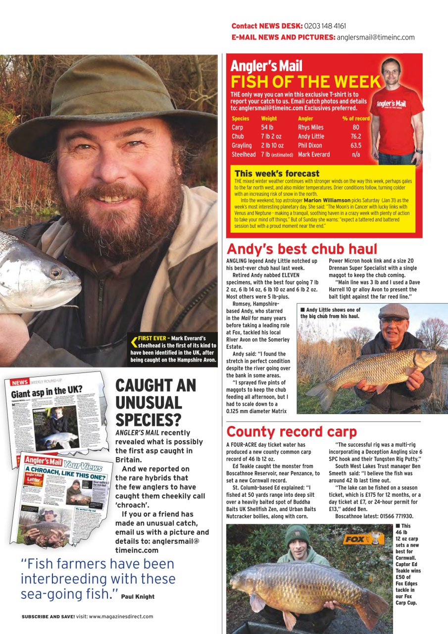 Anglers Mail Preview Pages