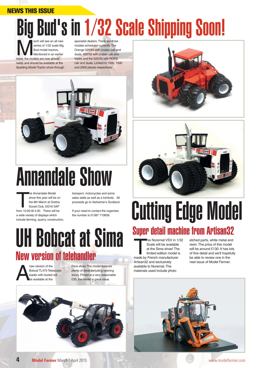 Model Farmer Magazine Preview Pages