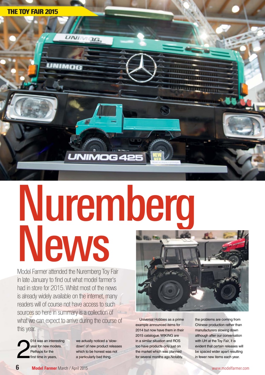 Model Farmer Magazine Preview Pages