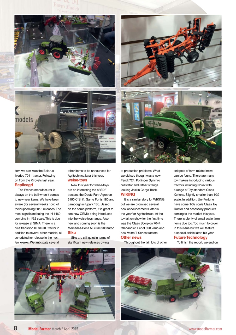 Model Farmer Magazine Preview Pages