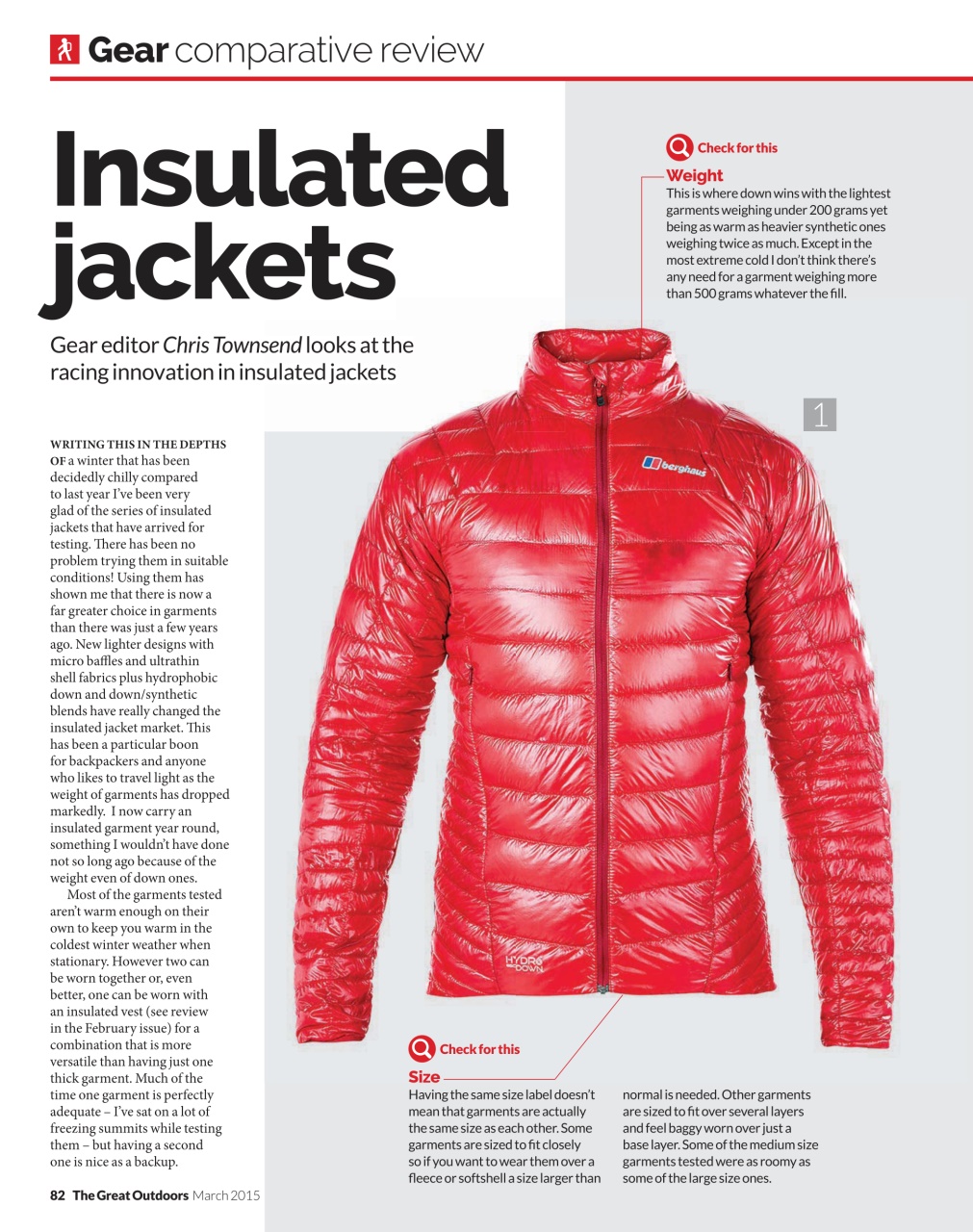 TGO - The Great Outdoors Magazine Preview Pages