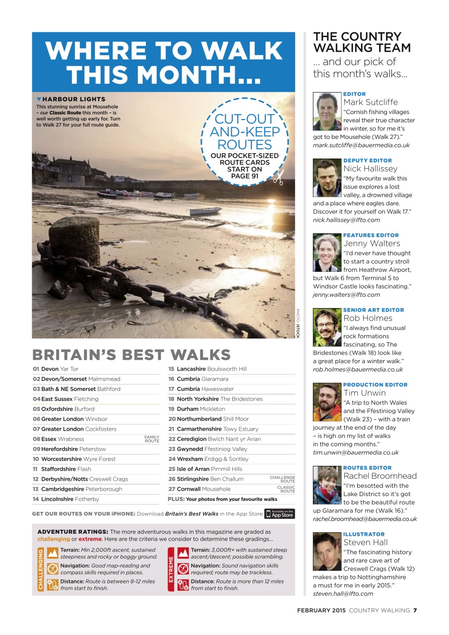 Country Walking Preview Pages
