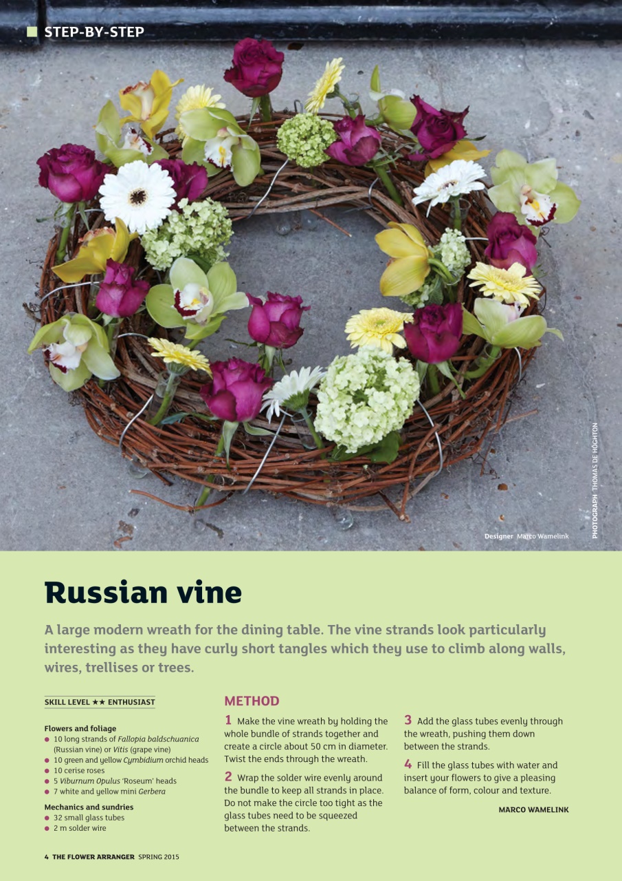 The Flower Arranger Preview Pages