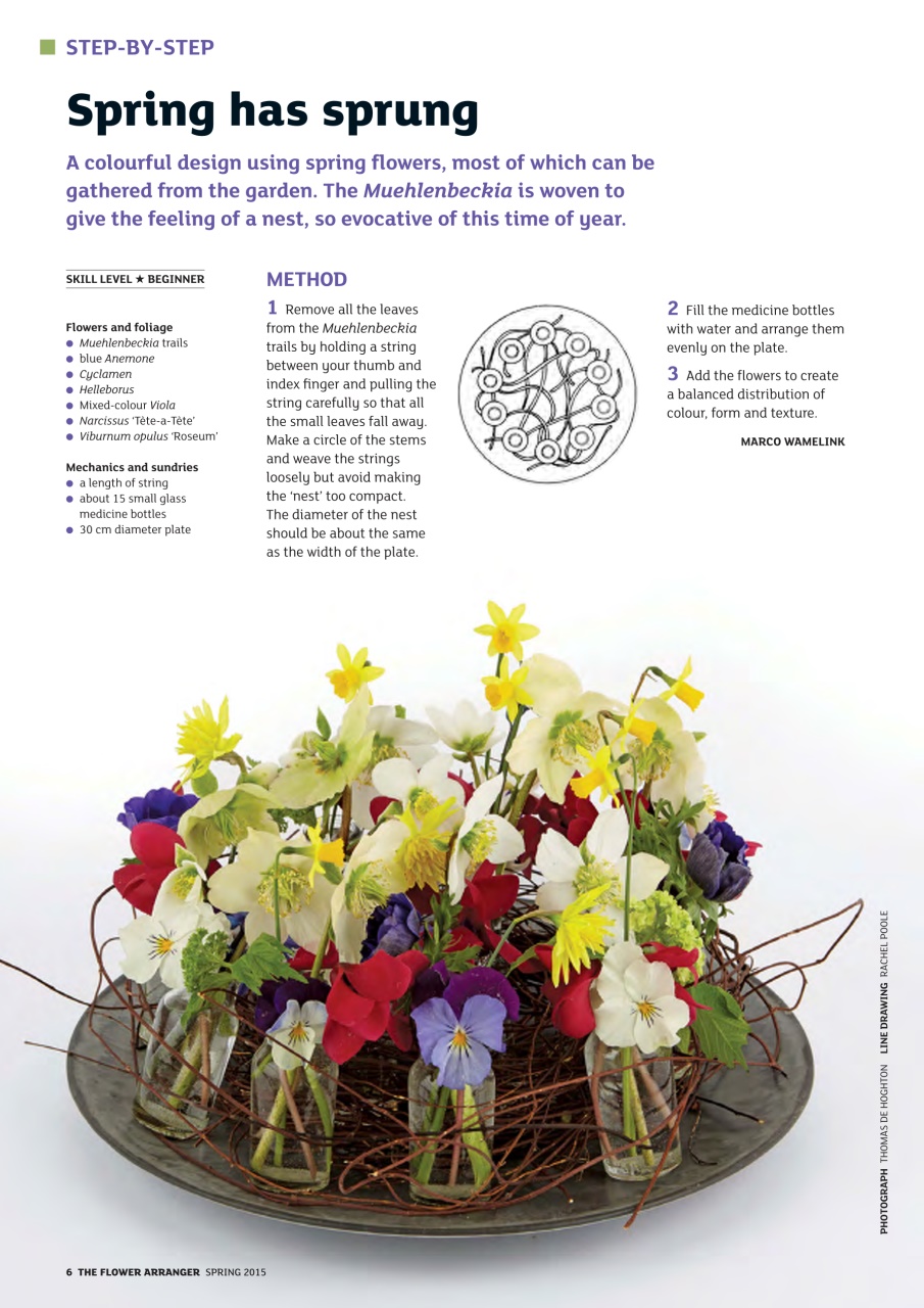 The Flower Arranger Preview Pages