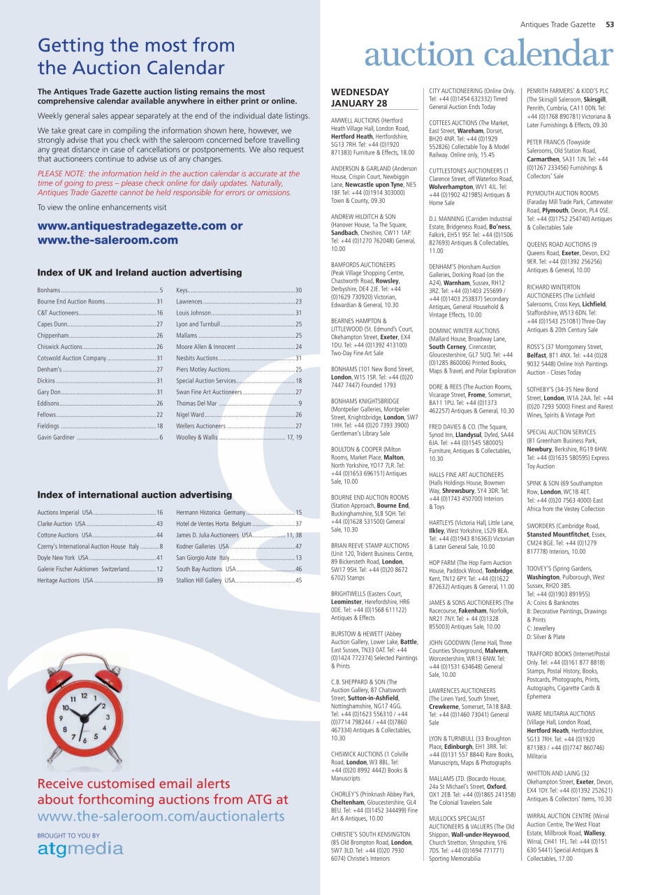 Antiques Trade Gazette Preview Pages
