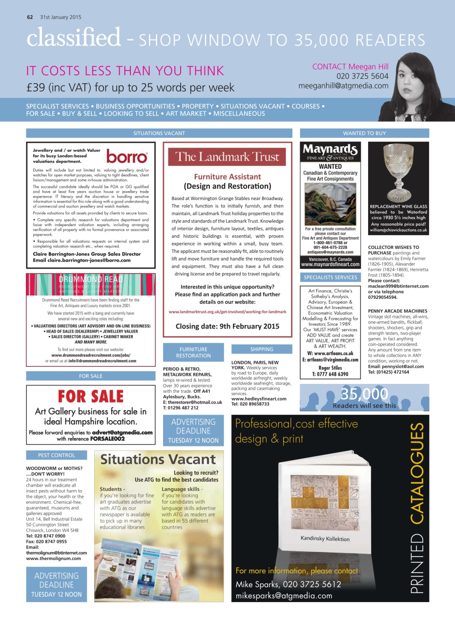 Antiques Trade Gazette Preview Pages