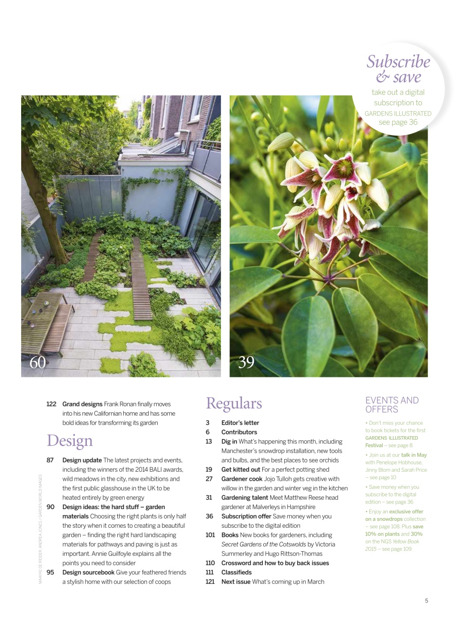 Gardens Illustrated Preview Pages