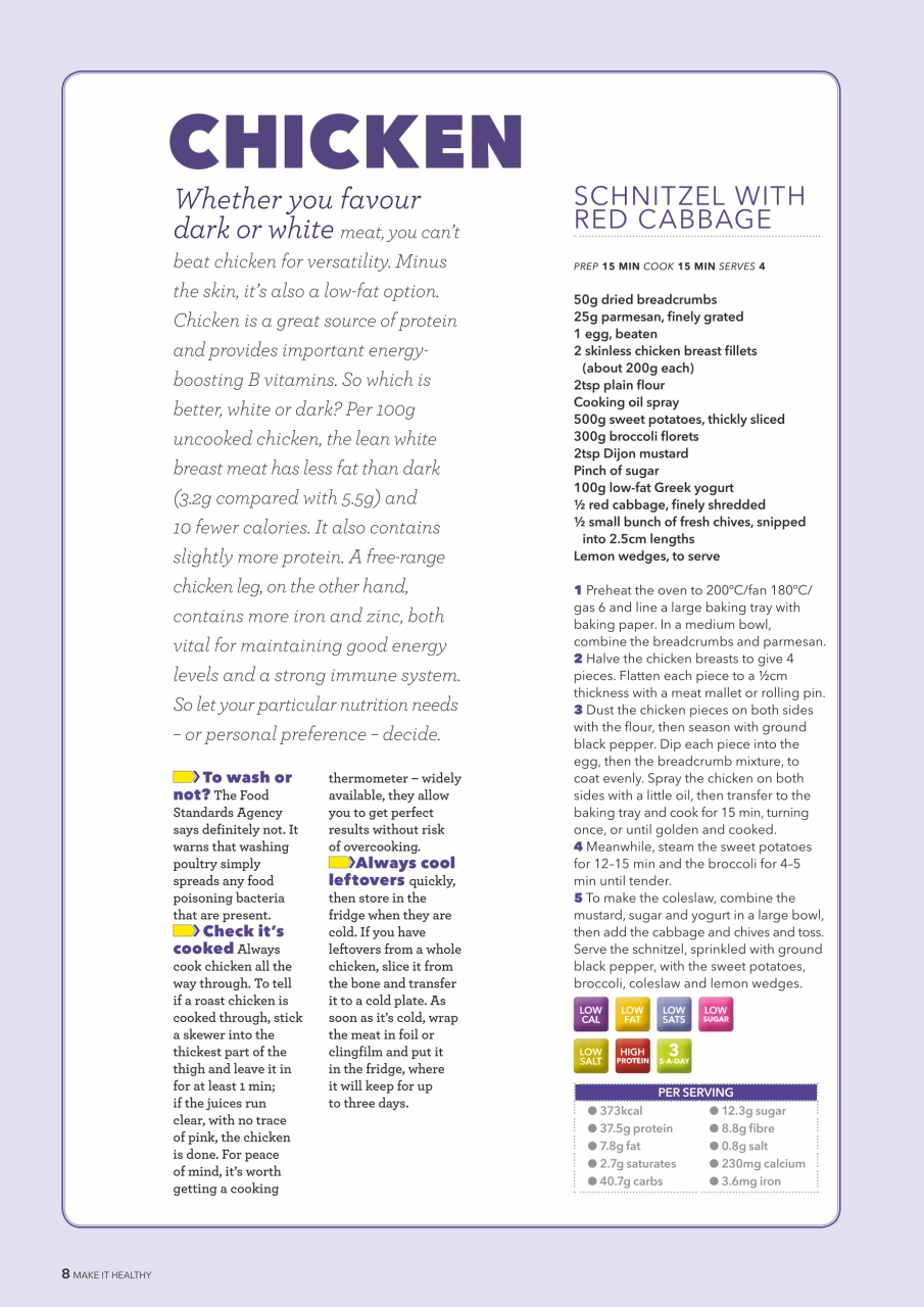 Healthy Food Guide Preview Pages