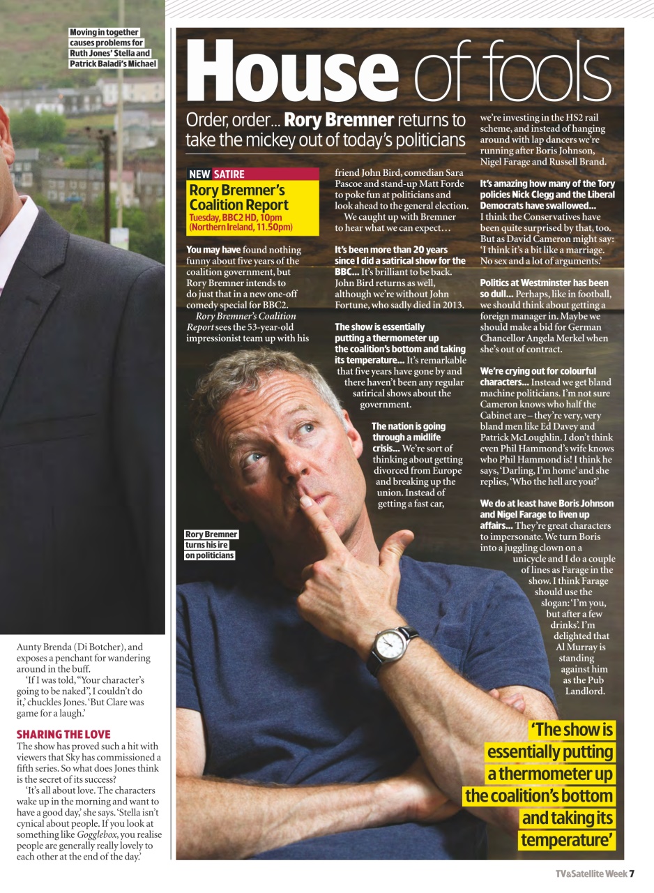 TV & Satellite Week Preview Pages