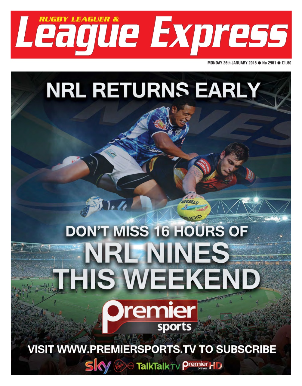 League Express Preview Pages