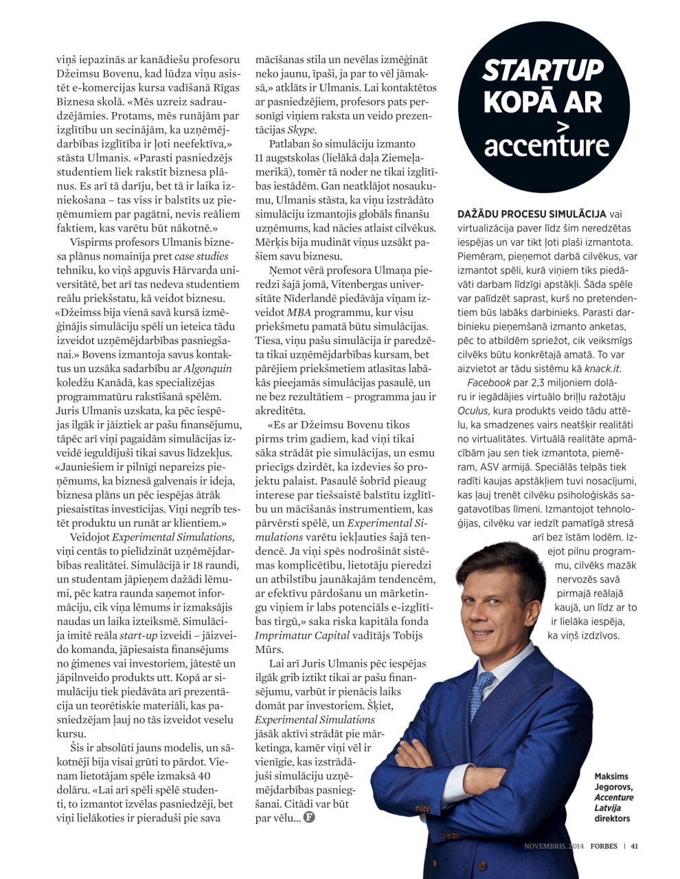 Forbes Latvia Preview Pages