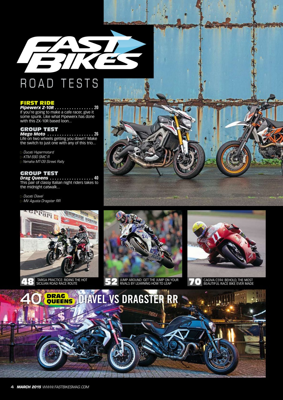 Fast Bikes Preview Pages