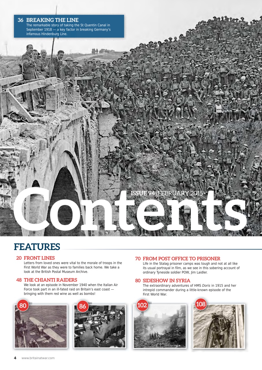 Britain at War Magazine Preview Pages