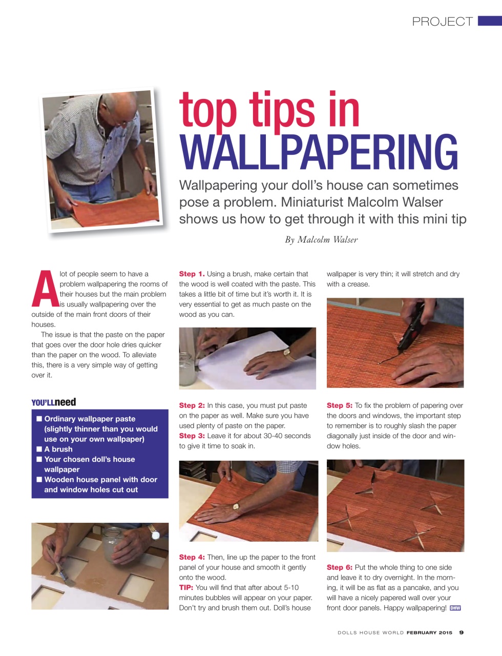Dolls House World Preview Pages