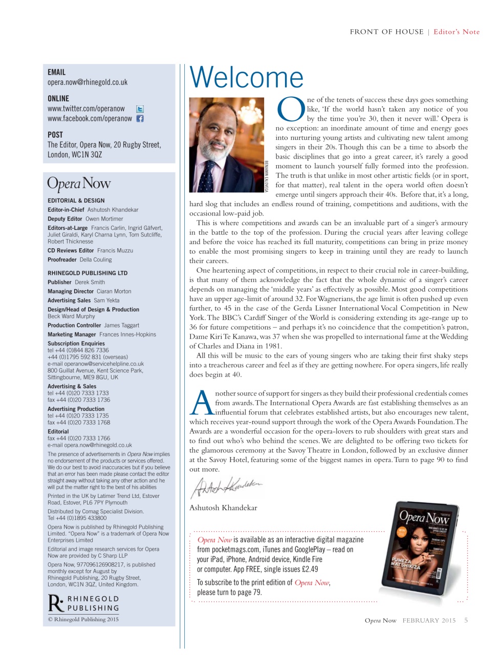 Opera Now Preview Pages