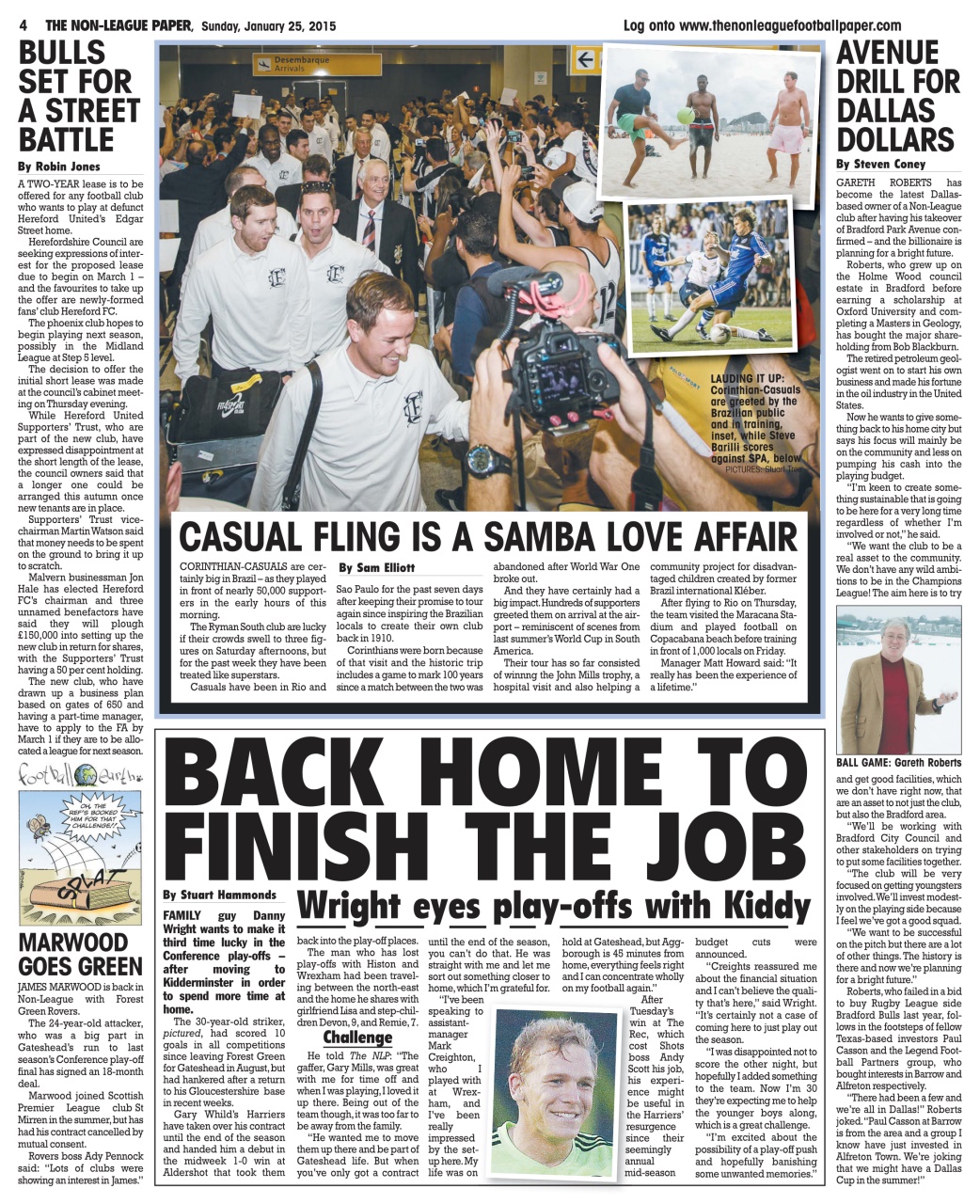 The Non-League Football Paper Preview Pages