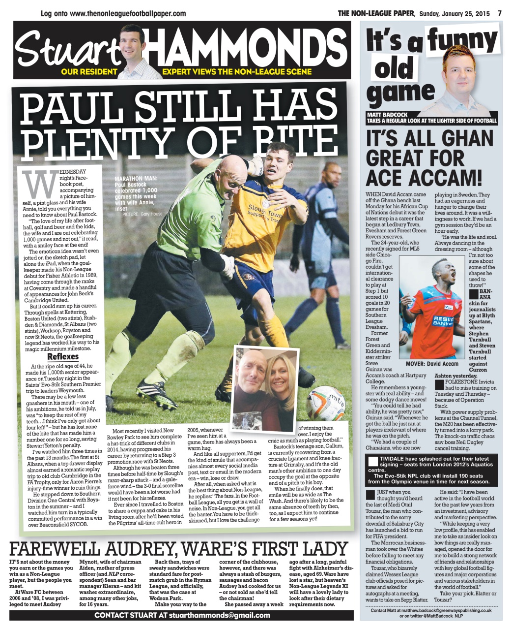 The Non-League Football Paper Preview Pages