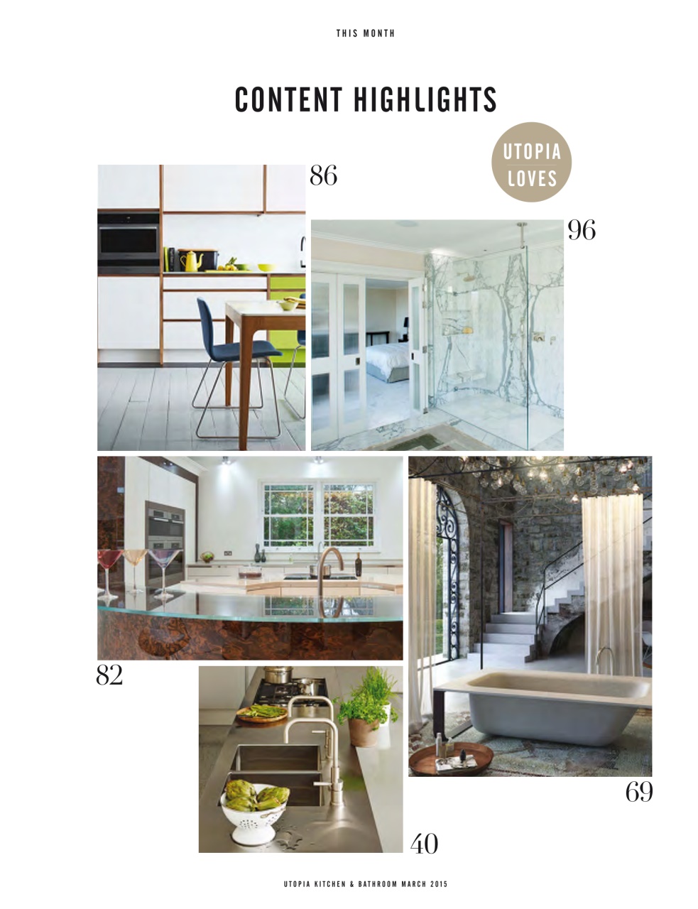 Utopia Kitchen & Bathroom Preview Pages