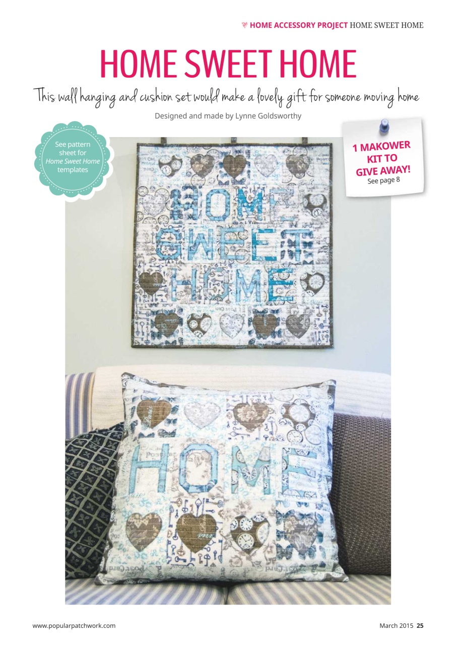 Popular Patchwork Magazine Preview Pages