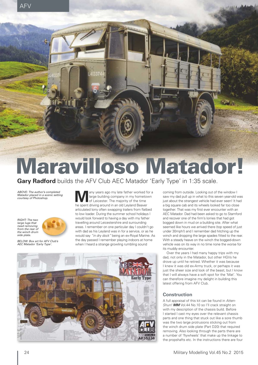 Military Modelling International Magazine Preview Pages
