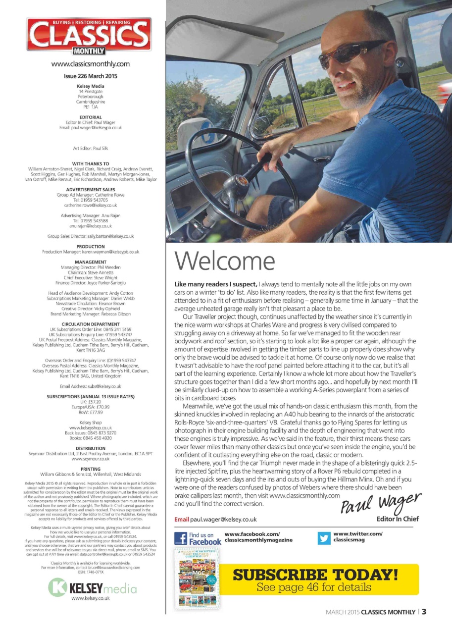 Classics World Preview Pages
