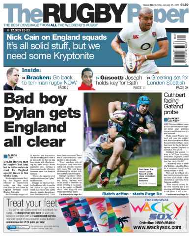 The Rugby Paper issue 25th February 2015