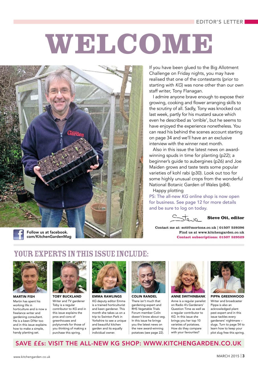 Kitchen Garden Magazine Preview Pages