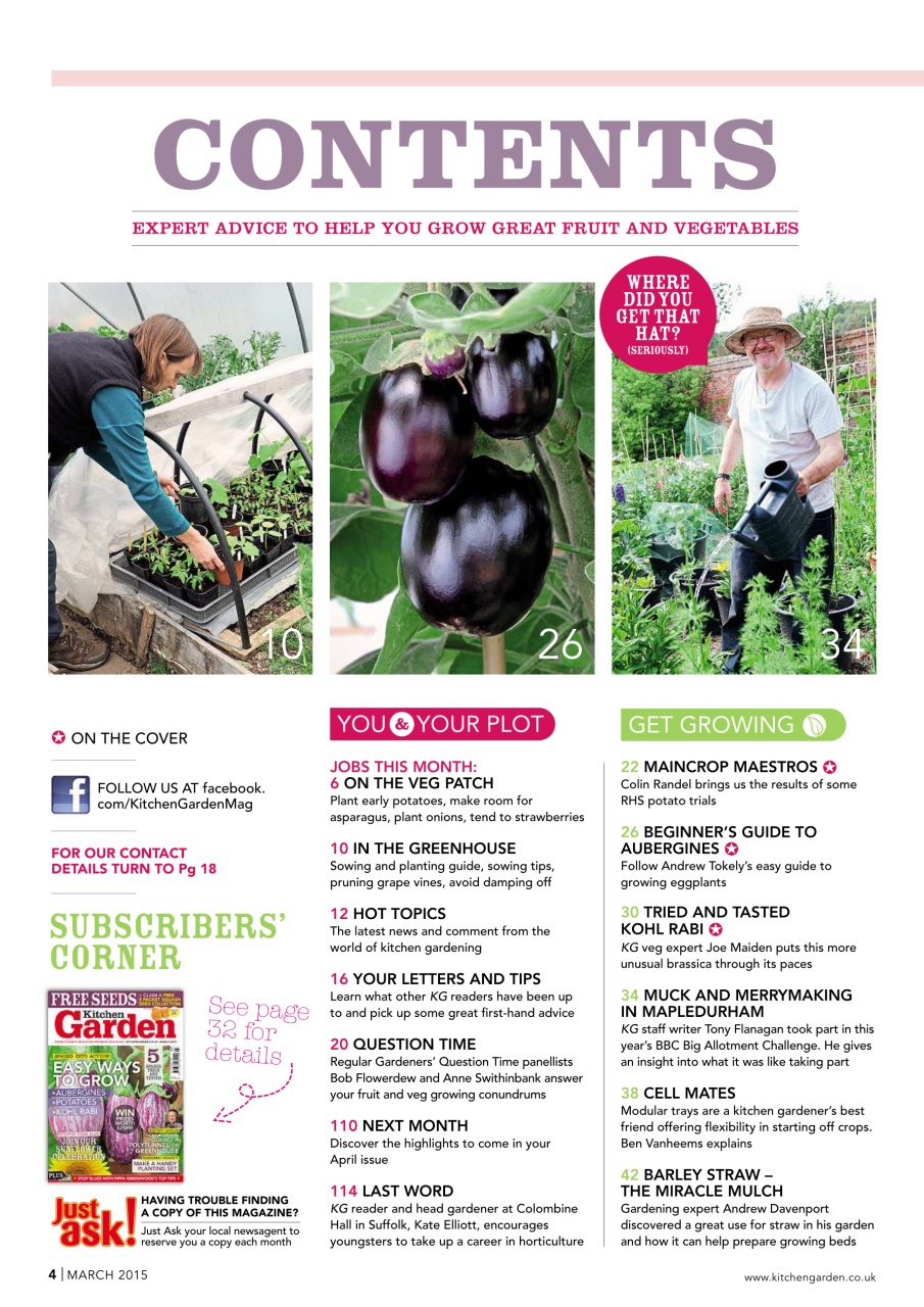 Kitchen Garden Magazine Preview Pages