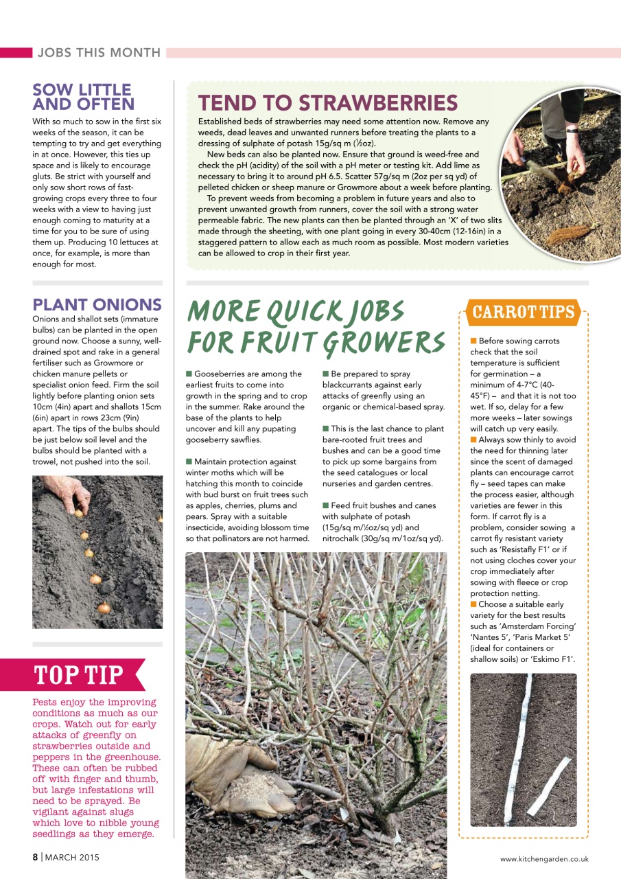 Kitchen Garden Magazine Preview Pages