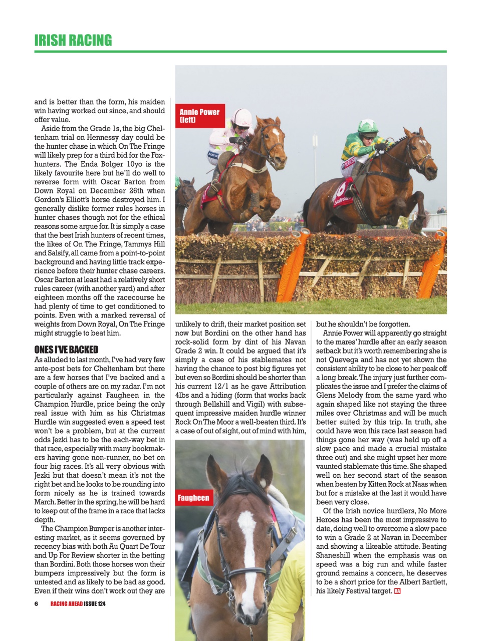 Racing Ahead Preview Pages