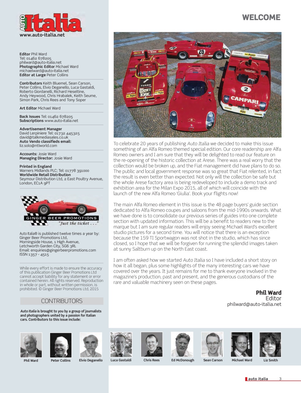 AutoItalia Magazine Preview Pages