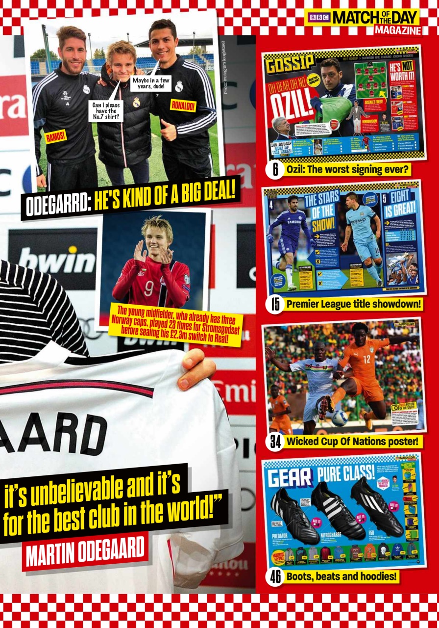 Match of the Day Preview Pages