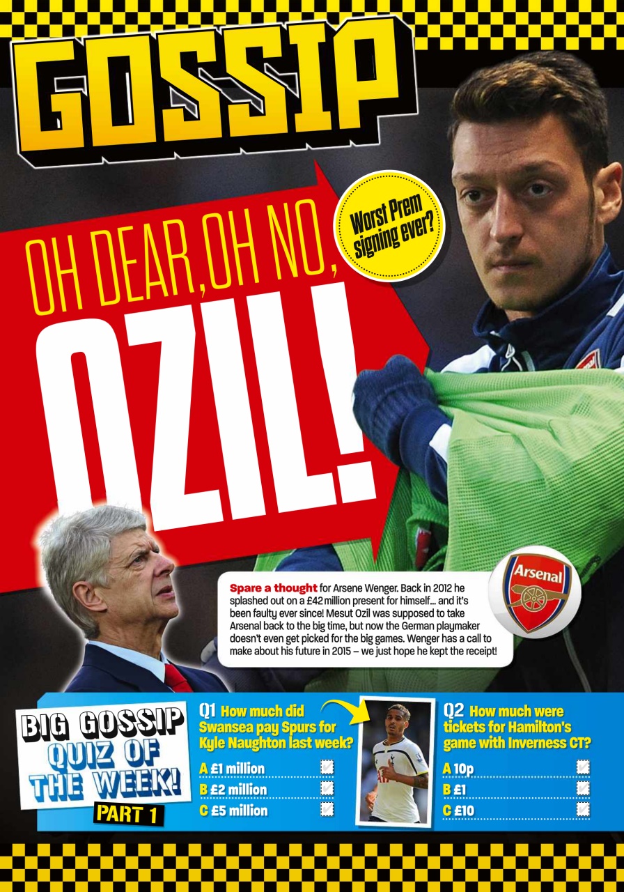 Match of the Day Preview Pages