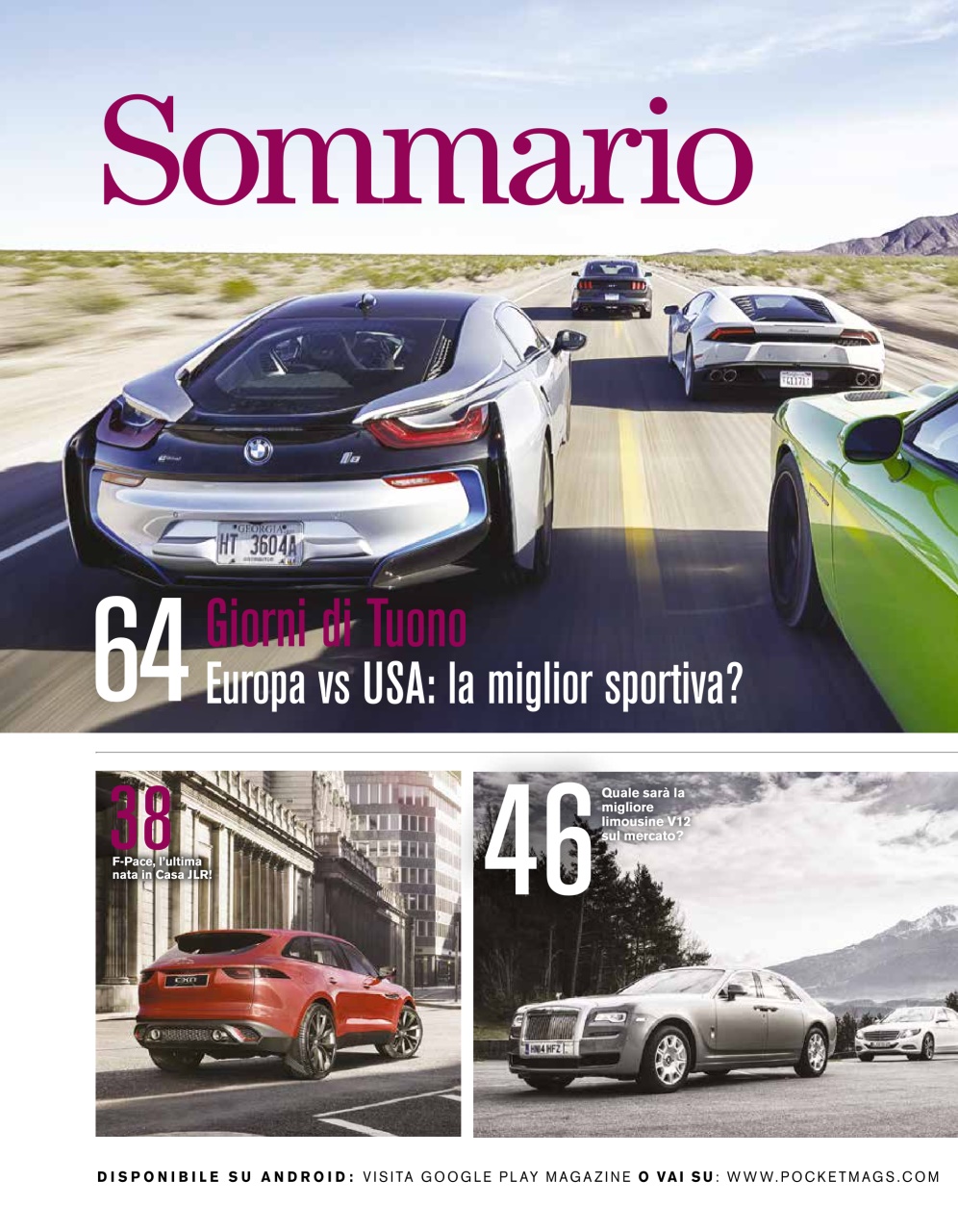 CAR magazine Italia Preview Pages