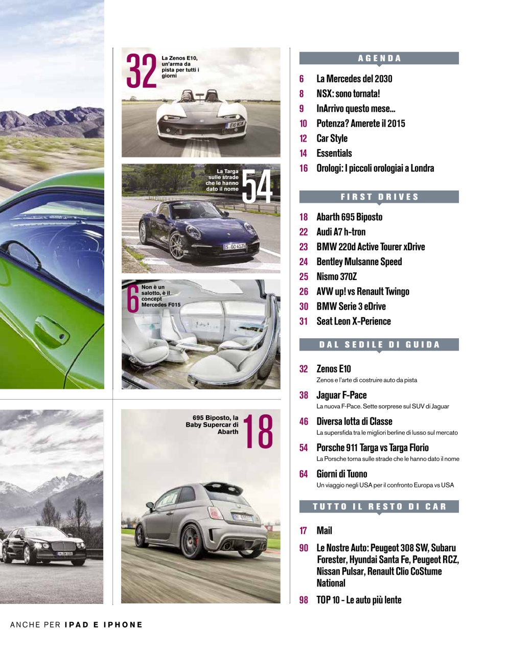 CAR magazine Italia Preview Pages