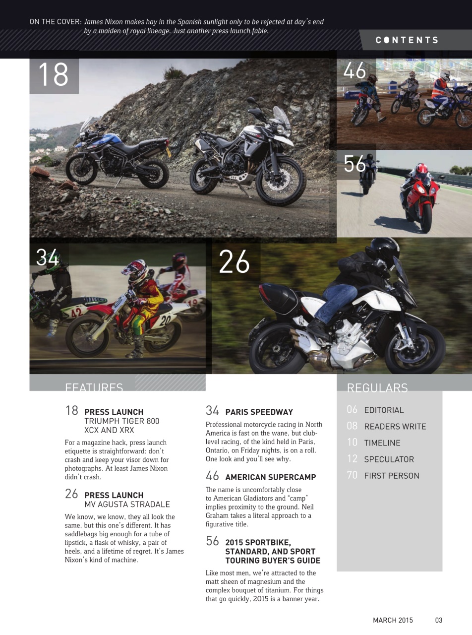 Cycle Canada Preview Pages