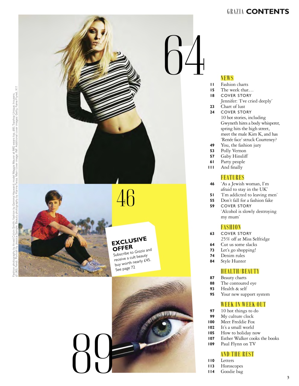 Grazia Preview Pages