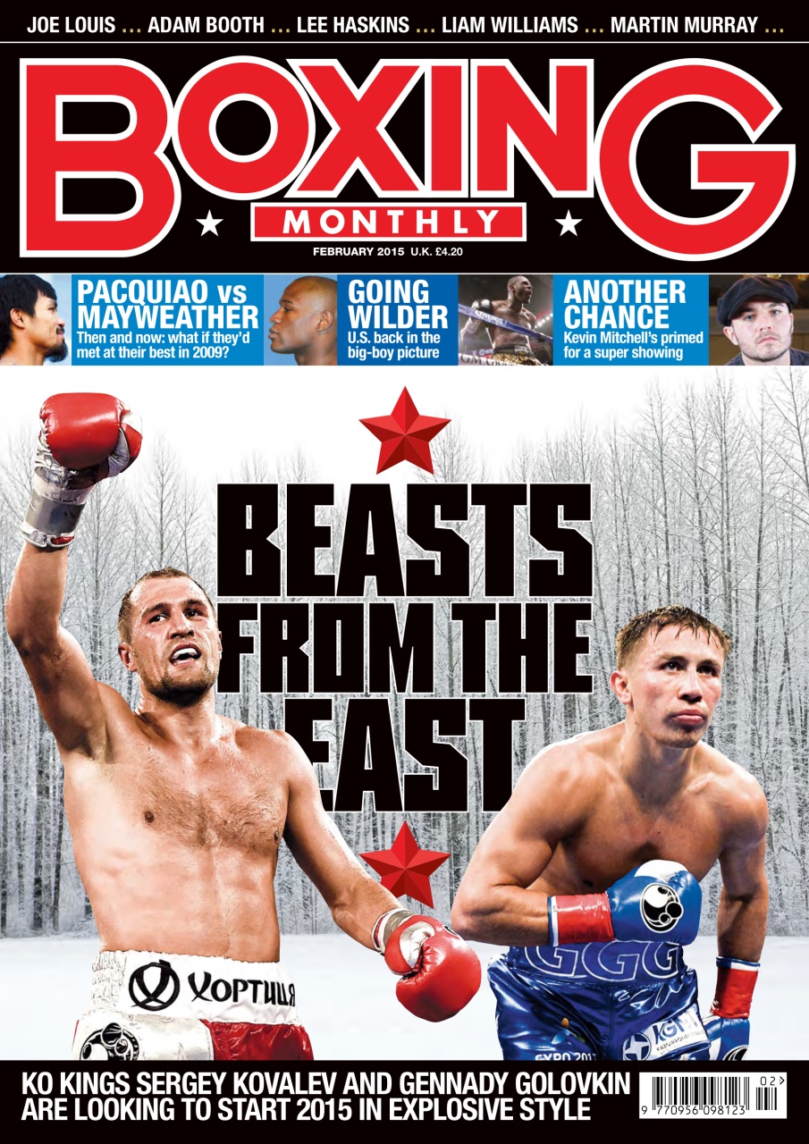Boxing Monthly Preview Pages