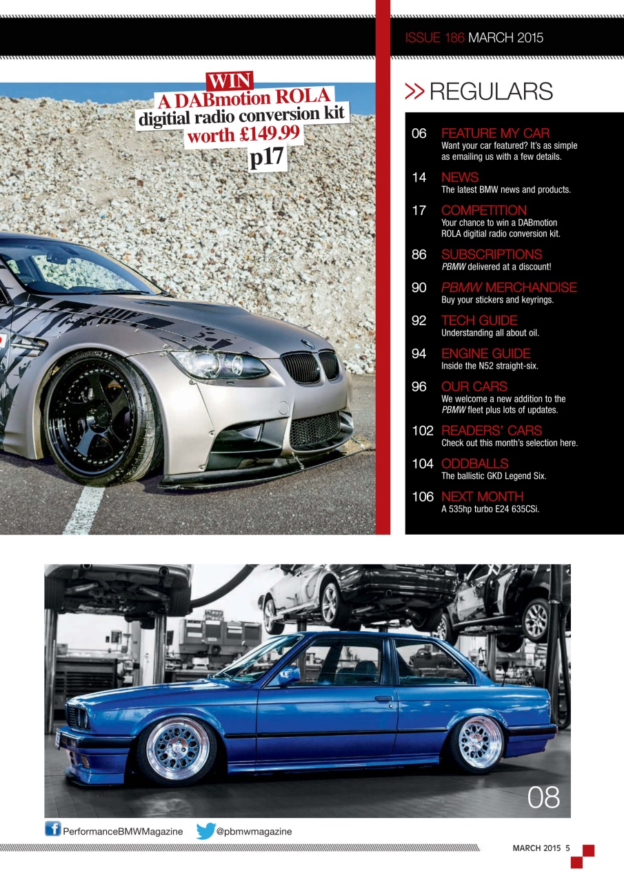 Performance BMW Preview Pages
