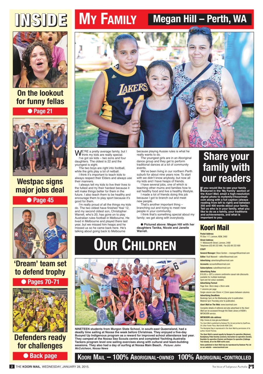 Koori Mail Preview Pages