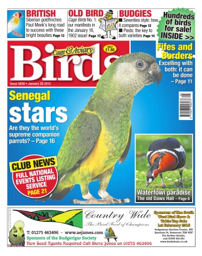 Cage & Aviary Birds issue 
