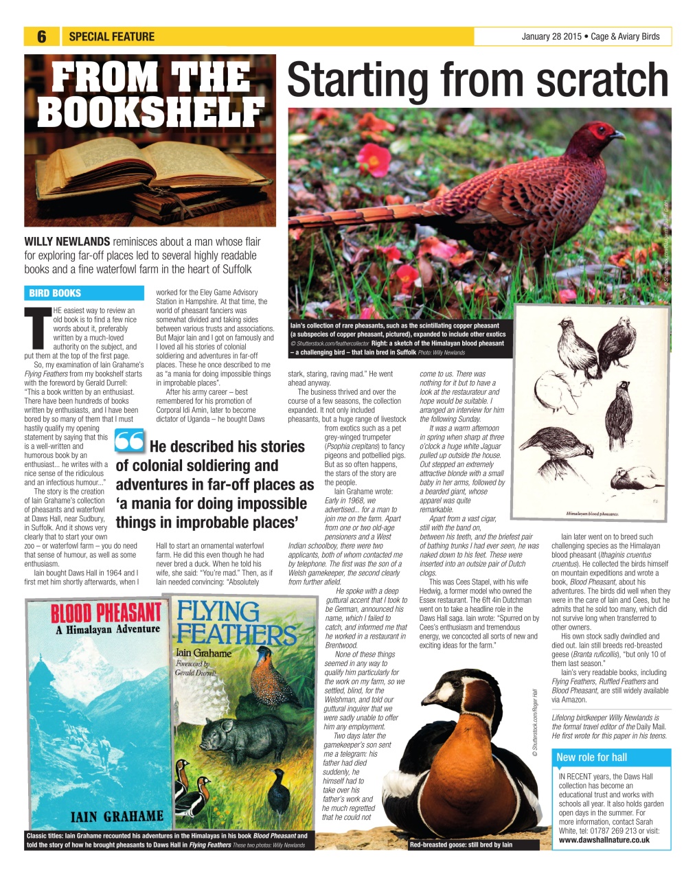 Cage & Aviary Birds Preview Pages