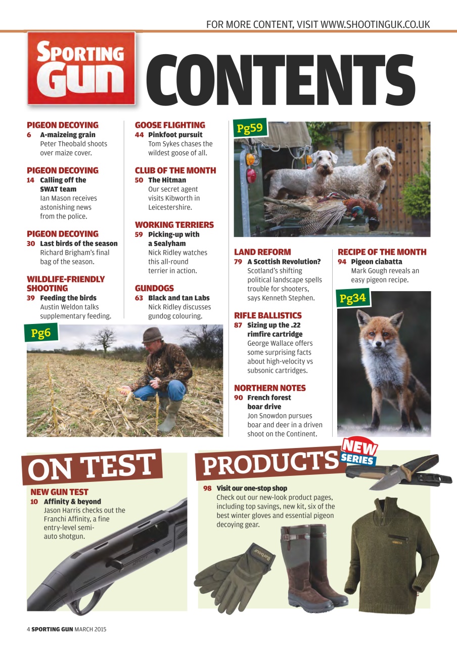 Sporting Gun Preview Pages